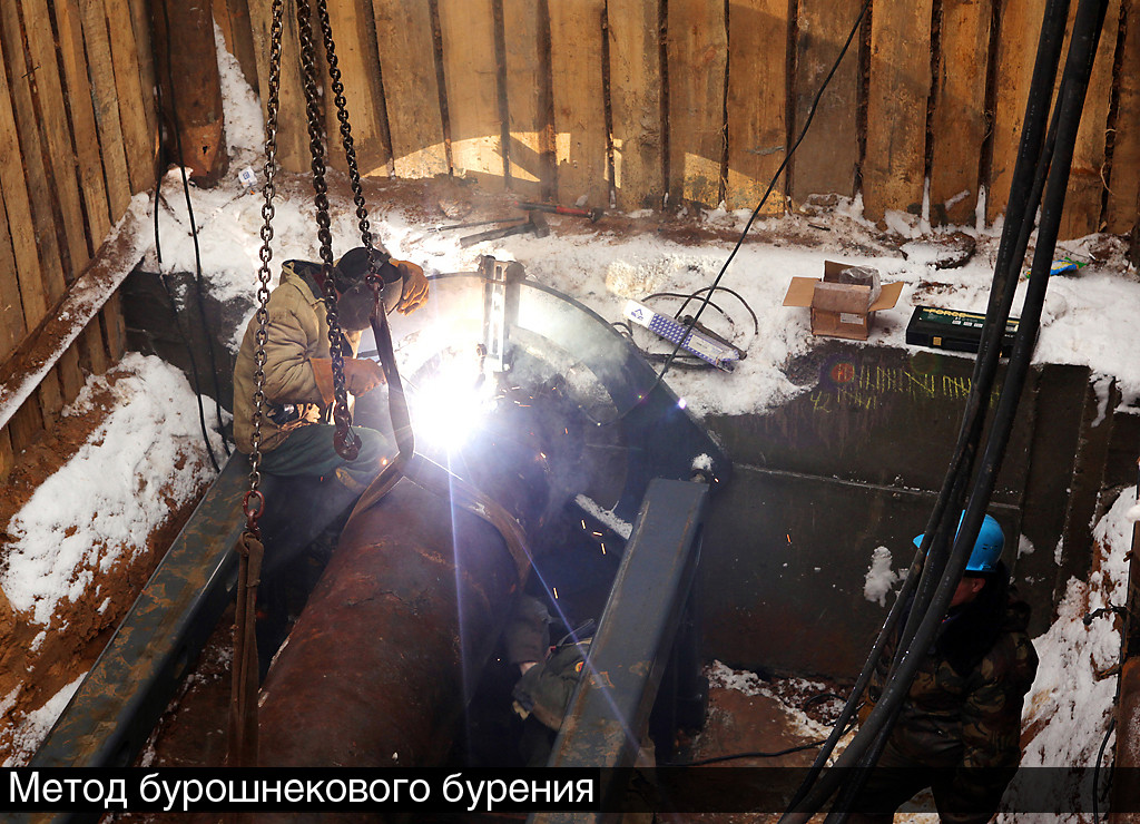 сварка трубы